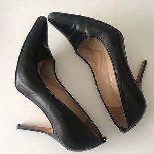 Manolo Bahnik high heels leather